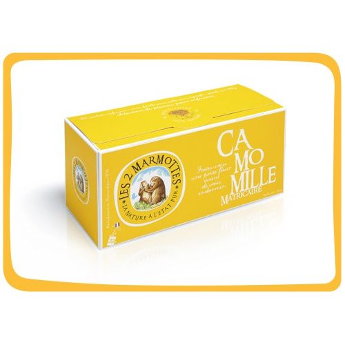 2 Marmottes Infusion Camomille - 30 sachets